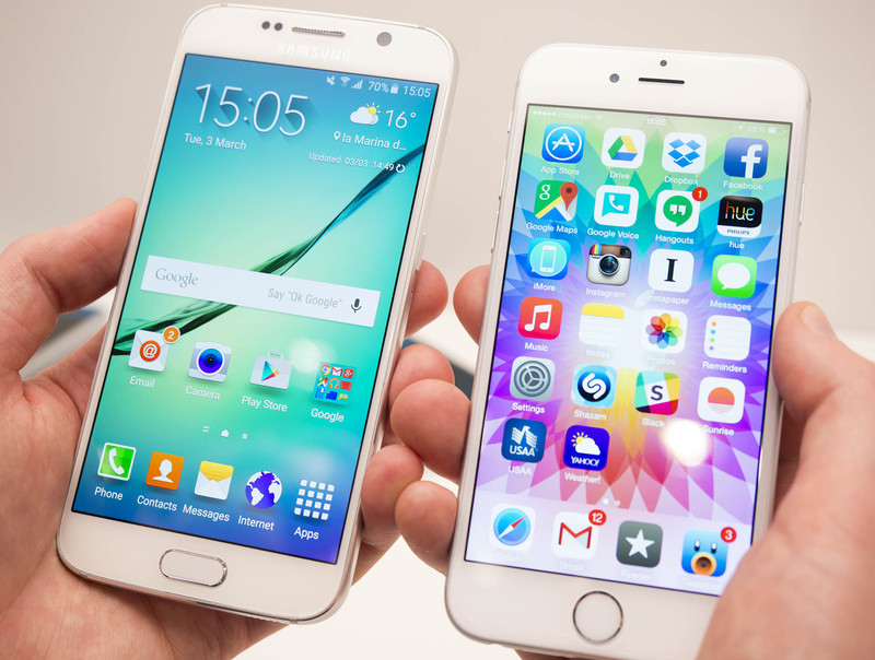 iPhone 6, 6 Plus cũ giá rẻ và Samsung Galaxy S6- smartphone nào được nhiều người dùng lựa chọn ?