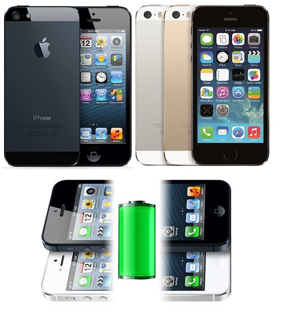 Dung lượng pin iPhone 5S chính hãng lớn hơn iPhone 5 là 10%