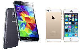 iPhone 5s và galaxy S5.2