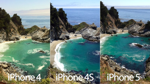 iPhone 5, 5s lock Nhật giá rẻ được cải tiến đột phá gì so với camera iPhone 4S?