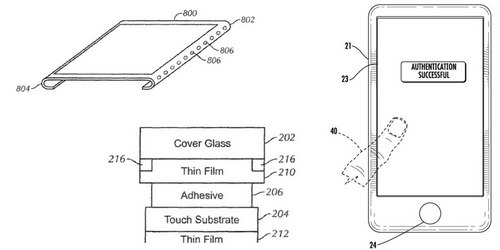 Bây giờ Apple mới nhận bằng sáng chế màn hình tràn, touch ID dưới màn hình