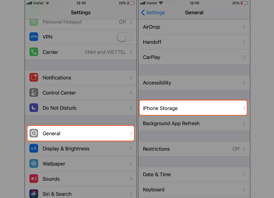 Cách tiết kiệm dung lượng lưu trữ trên iPhone bằng ứng