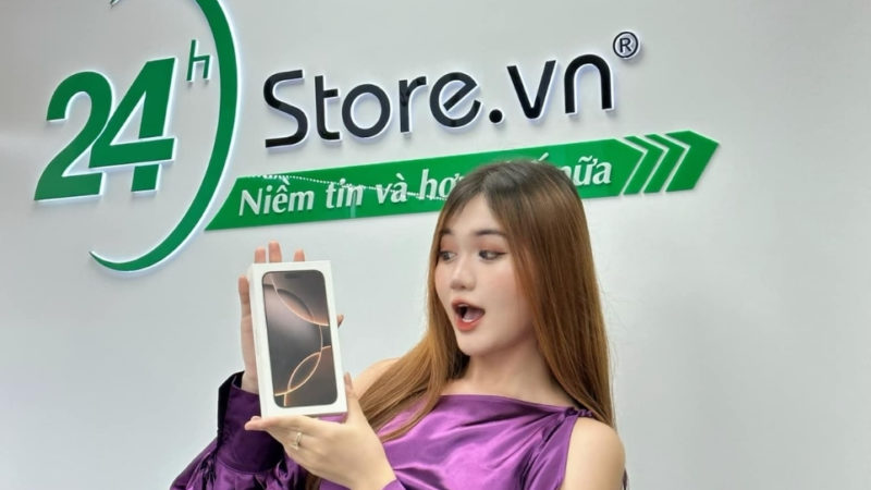 Ra mắt siêu phẩm iPhone 16 Pro Max cực hot tại 24hStore